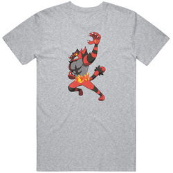 Incineroar Pokemon Pig In T Shirt