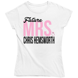 Chris Hemsworth T Shirt,future Mrs Chris Hemsworth Party T Shirt, Funny Chris Hemsworth Tee,marry Me Chris Hemsworthtee Shirt, Cute Boy,fun T Shirt,celebrity Tee, Funny Trending Cool Ladies T Shirt
