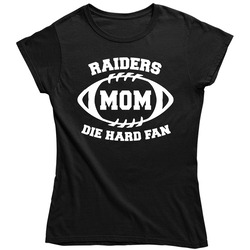 Oakland Raiders Mom Football Fan Mothers Day Gift Sports Ladies T Shirt