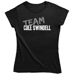Team Cole Swindell Top Country Music Artist Worn Look Ladies T Shirt Team Cole Swindell Top Country Music Artist Worn Look Ladies T Shirt