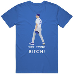 Joe Kelly Nice Swing Bitch Face Funny Baseball T Shirt