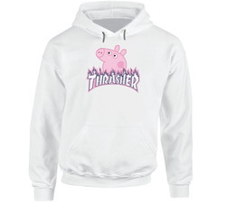 Peppa Pig Thrasher Boxing Day Christmas Gift Exchange Hoodie Peppa Pig Thrasher Boxing Day Christmas Gift Exchange Hoodie
