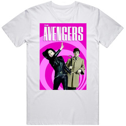 The Avengers Vintage 60s Popular Cop Show Tv Fan T Shirt The Avengers Vintage 60s Popular Cop Show Tv Fan T Shirt
