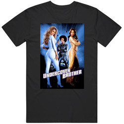 Undercover Brother 2002 Popular Blaxploitation Movie Fan T Shirt