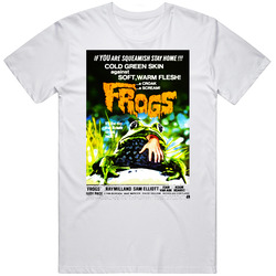 Frogs 1970 Horror Movie  Retro T Shirt