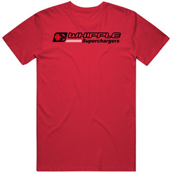 Whipple Super Chargers Logo Horsepower Pro Hellcat Dodge Red T Shirt