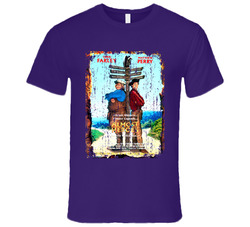 Almost Heroes Comedy Film Poster Aged Look T Shirt Almost Heroes Comedy Film Poster Aged Look T Shirt