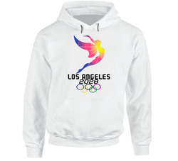 2028 Summer Olypics Los Angeles Host City Logo Hoodie