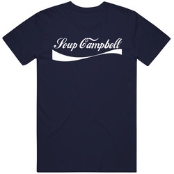 Soup Campbell Cleveland Baseball Player Cola Parody Cool Fan T Shirt Soup Campbell Cleveland Baseball Player Cola Parody Cool Fan T Shirt
