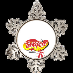 Texas Pete Hot Sauce Logo Label Holiday Ornament Holiday Ornament