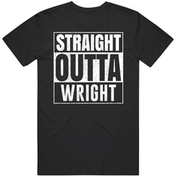 Straight Outta Wright Florida City Grunge Parody Cool T Shirt Straight Outta Wright Florida City Grunge Parody Cool T Shirt