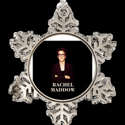Rachel Maddow Trending Christmas Holiday Ornament Holiday Ornament Rachel Maddow Trending Christmas Holiday Ornament Holiday Ornament