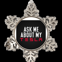 Ask Me About My Tesla Funny Car Christmas Gift Holiday Ornament Holiday Ornament Ask Me About My Tesla Funny Car Christmas Gift Holiday Ornament Holiday Ornament