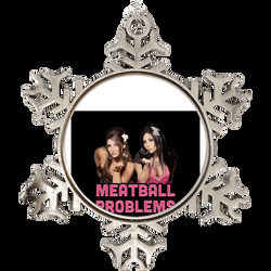 Meatball Problems Snooki Jersey Shore Holiday Ornament Holiday Ornament