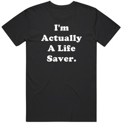 Life Saver Actually Funny Halloween Costume T Shirt Life Saver Actually Funny Halloween Costume T Shirt
