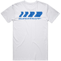 Super Trapp Auto Automobile Car Truck Motorcycle Parts Cool Distressed Style Brand Logo Emblem T Shirt
