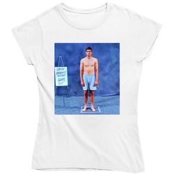 Ryan Jenson Wears Tom Brady's Combine Photo Funny Football Ladies T Shirt