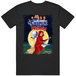 Casper Meets Wendy Spooky Kids Halloween Movie T Shirt
