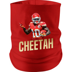 Tyreek Hill Cheetah San Francisco Football Neck gaiter Neck gaiter