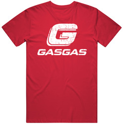Gas Gas Automobile Car Truck Motorcycle Auto Parts Cool Distressed Style Brand Logo Emblem T Shirt