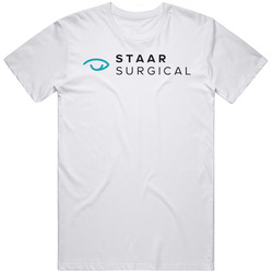 Staar Surgical Company Nasdaq Company Logo Employee Fan T Shirt Staar Surgical Company Nasdaq Company Logo Employee Fan T Shirt