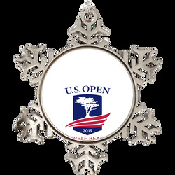 Us Open 2019 Pebble Beach Logo Pro Golf Fan Holiday Ornament Holiday Ornament