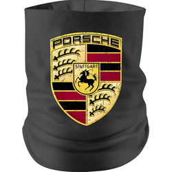 Porsche Automobile Car Truck Motorcycle Parts Cool Distressed Style Brand Logo Emblem Neck gaiter Neck gaiter