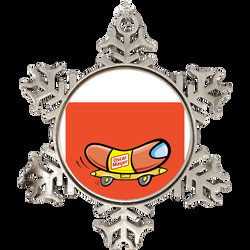 Oscar Mayer Weinermobile Most Memorable Ad Campaign Holiday Ornament Holiday Ornament