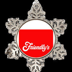 Friendlys Ice Cream Cool Christmas Holiday Ornament Holiday Ornament