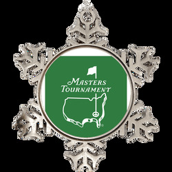 Master Tournament Golf Logo Holiday Ornament Holiday Ornament