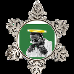 Pop Smoke Memorial Hip Hop Rapper Holiday Ornament Holiday Ornament