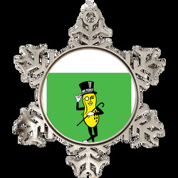 Mr Peanut Food Mascot Holiday Ornament Holiday Ornament