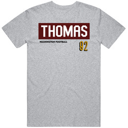 Logan Thomas 82 Washington Football Favorite Player Fan T Shirt Logan Thomas 82 Washington Football Favorite Player Fan T Shirt