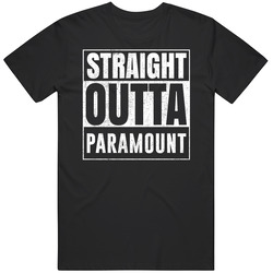 Straight Outta Paramount California City Grunge Parody Cool T Shirt Straight Outta Paramount California City Grunge Parody Cool T Shirt