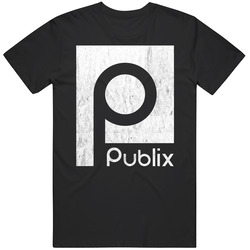 Publix Grocery Store Logo Vintage Grunge Look T Shirt