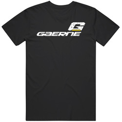 Gaerne Automobile Car Truck Motorcycle Auto Parts Cool Distressed Style Brand Logo Emblem White Font T Shirt