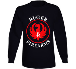 T-shirt Ruger Firearms American Rifle Funny Mens Long Sleeve Tee Sz Sto5xl Long Sleeve T Shirt