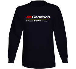 T-shirt Bfgoodrich Tires Take Control Logo Mens Long Sleeve Tee Size S-5xl Long Sleeve T Shirt