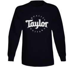 T-shirt Tee Taylor Quality Guitars Guitar Acoustic Electric Long Sleeve S-5xl Long Sleeve T Shirt