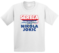 Serbia Loves Nikola Jokic Serbia Basketball Rio Olympics T Shirt Serbia Loves Nikola Jokic Serbia Basketball Rio Olympics T Shirt
