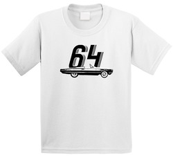 1964 Ford Thunderbird 390 Convertible 4th Gen Vintage Car Year T Shirt