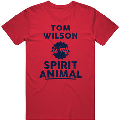 Tom Wilson Is My Spirit Animal Washington Hockey T Shirt Tom Wilson Is My Spirit Animal Washington Hockey T Shirt