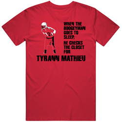 Tyrann Mathieu Arizona Football Boogeyman Honey Badger T Shirt