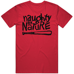 Naughty By Nature Logo 90s Hip Hop T Shirt