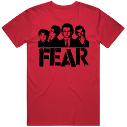 Fear Punk Rock Retro T Shirt