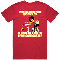 Kansas City Football Leon Sandcastle Deion Sanders T Shirt