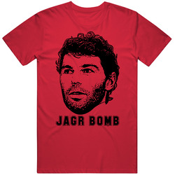 Jaromir Jagr New Jersey Hockey Jagr Bomb T Shirt