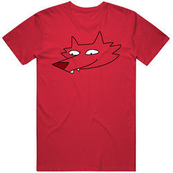 The Simpsons Space Coyote Vintage RED Unisex T Shirt The Simpsons Space Coyote Vintage RED Unisex T Shirt