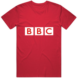Bbc News British Channel Cool Old School Logo T Shirt
