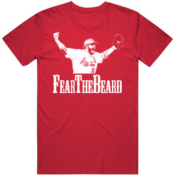 St Louis Baseball Fear The Beard Jason Motte Vintage RED Unisex T Shirt